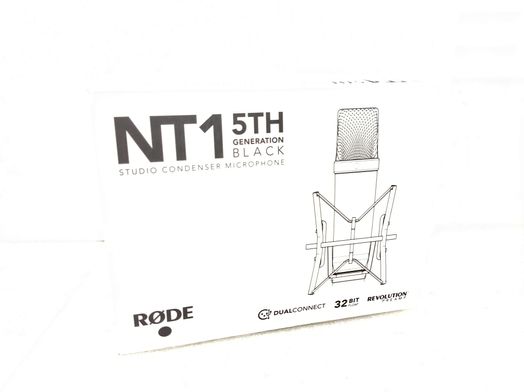 microfone vocalista rode nt1 5th generation black