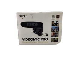 microfone vocalista rode videomic pro