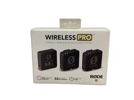 microfone vocalista rode wireless pro compact wireless microphone system