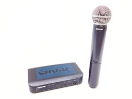 microfone vocalista shure blx4 h8e