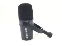 microfone vocalista shure mv7x