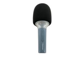 microfone vocalista sunstech microfone karaoke bluetooth