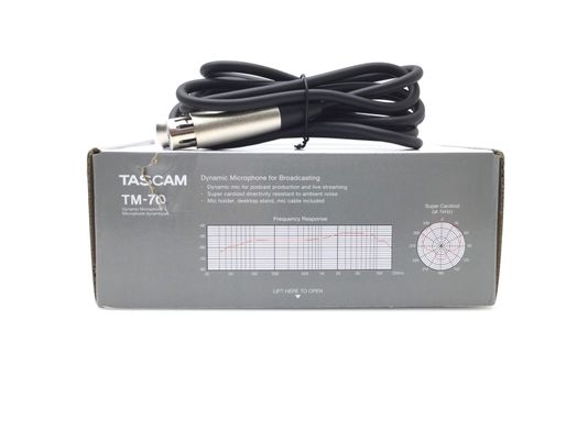 microfono tascam tm-70