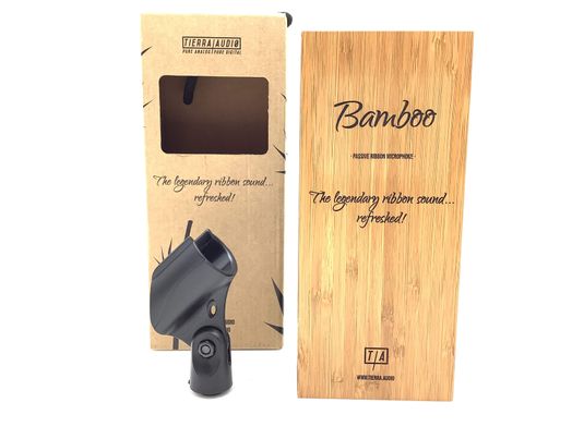 microfono tierra audio bamboo ribbon pasivo