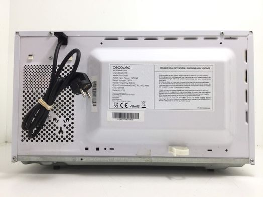microondas cecotec grandheat 4110