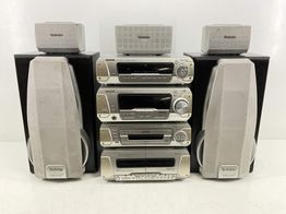 mini cadena hifi technics sh-eh780 / sa-eh780 / sl-eh780 / rs-dv280