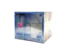 mini disc virgen tdk 80min