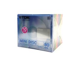 mini disc virgen tdk 80min