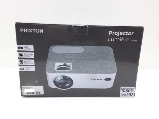 mini proyector prixton lumiere white