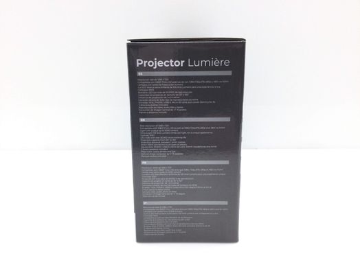 mini proyector prixton lumiere white