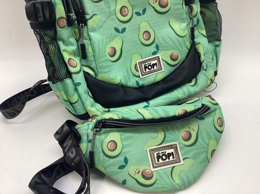 mochila oh my pop! aguacate