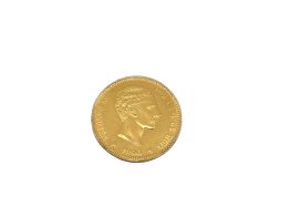 moneda oro 22k 