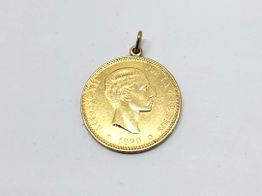 moneda oro 18k con - 