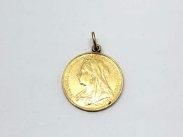 moneda oro 18k con - 
