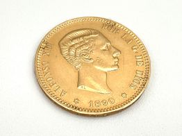 moneda oro 22k 
