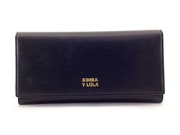 porta-moedas bimba y lola billetera continental piel negro