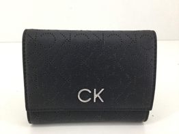 monedero calvin klein negro