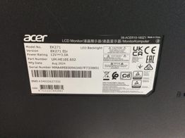 monitor led acer ek271 27 led