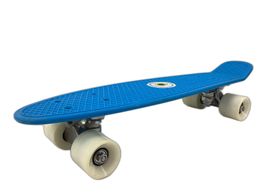 monopatin oxelo skate junior plastic blue