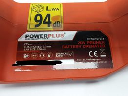motosierra powerplus powdpg7572