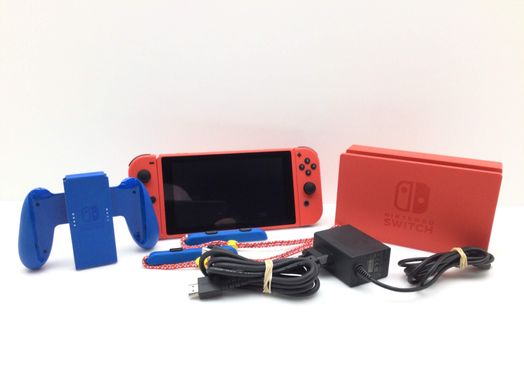 nintendo switch mario red & blue edition
