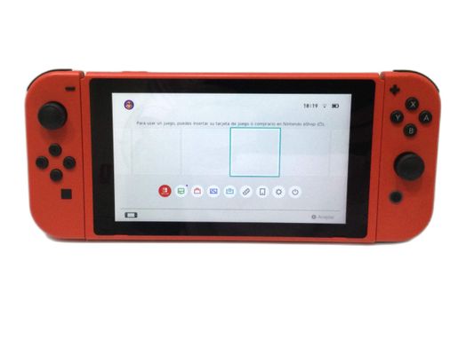 nintendo switch mario red & blue edition