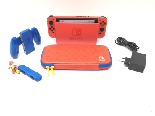 nintendo switch mario red & blue edition
