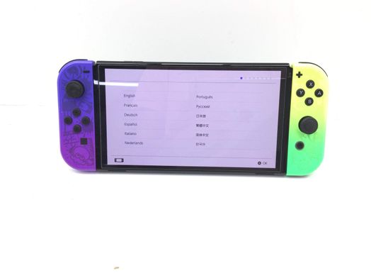 nintendo switch oled edicion limitada splatoon 3
