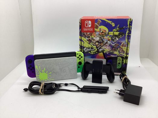 nintendo switch oled edicion limitada splatoon 3