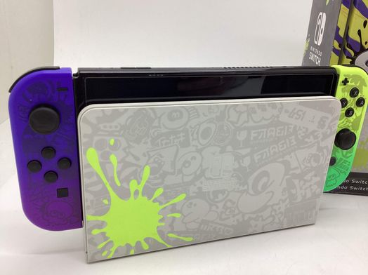 nintendo switch oled edicion limitada splatoon 3