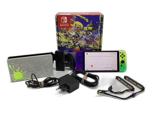 nintendo switch oled edicion limitada splatoon 3