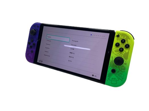 nintendo switch oled edicion limitada splatoon 3