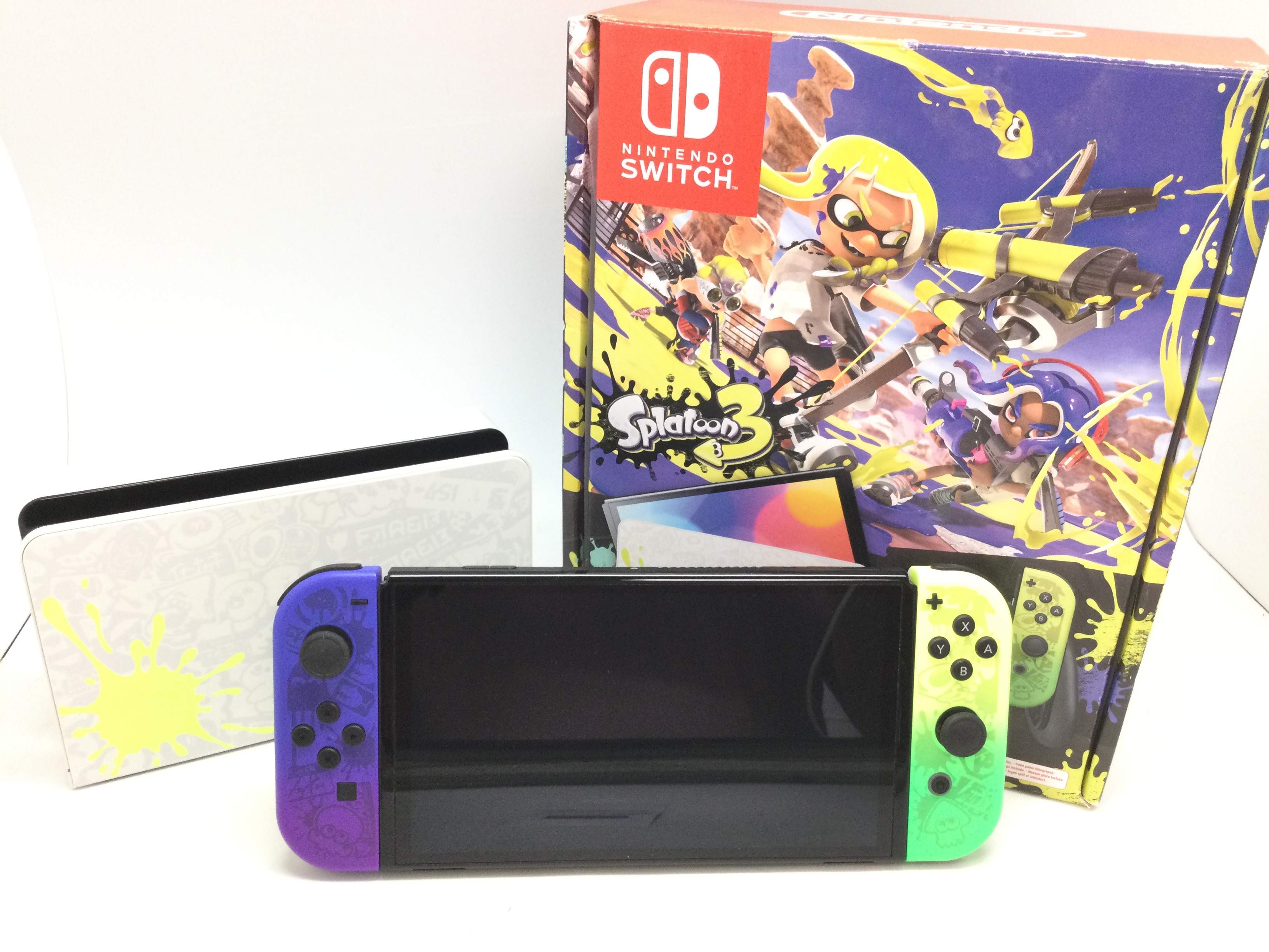 switch oled edicion limitada splatoon 3 segunda mano en Cash