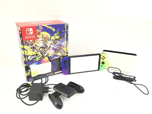 nintendo switch oled edicion limitada splatoon 3