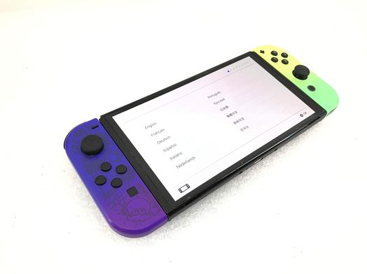 nintendo switch oled edicion limitada splatoon 3