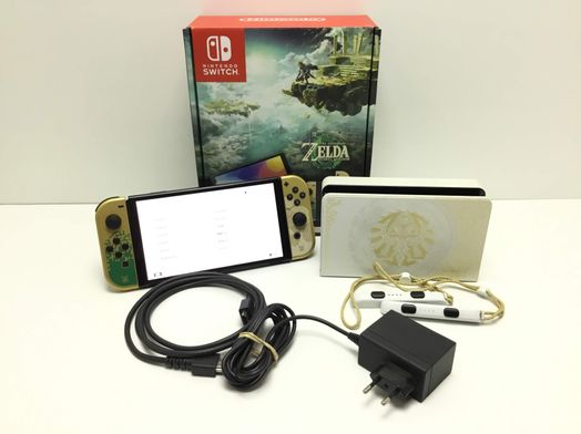 nintendo switch oled edicion the legend of zelda tears of the kingdom