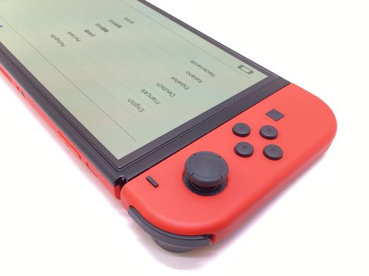 nintendo switch oled mario red edition