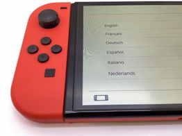 nintendo switch oled mario red edition