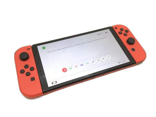 nintendo switch oled mario red edition
