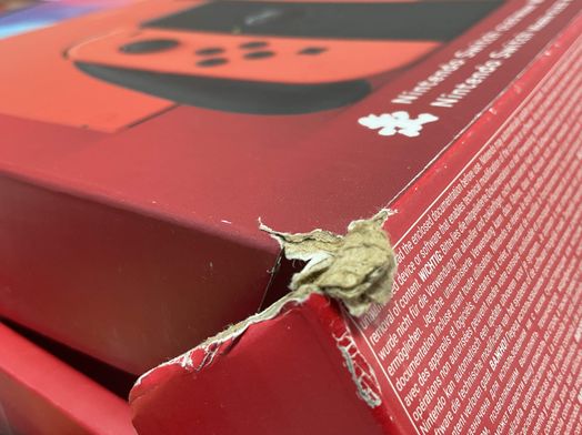 nintendo switch oled mario red edition