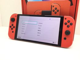 nintendo switch oled mario red edition