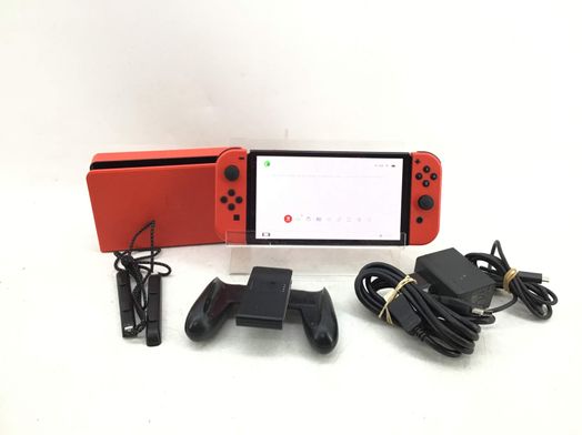 nintendo switch oled mario red edition