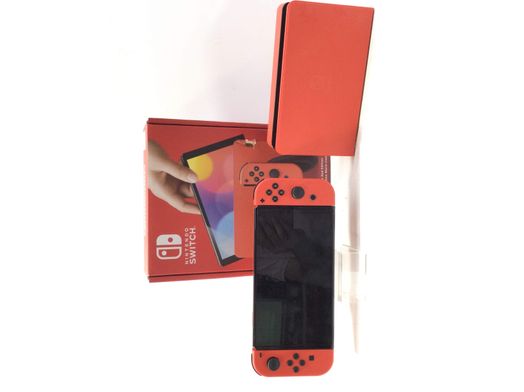 nintendo switch oled mario red edition