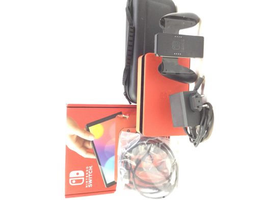 nintendo switch oled mario red edition