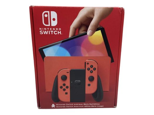 nintendo switch oled mario red edition