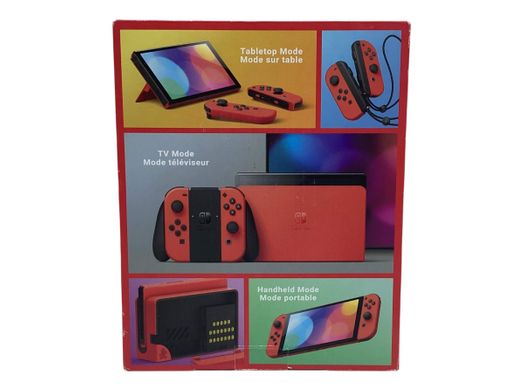 nintendo switch oled mario red edition