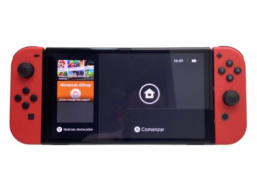 nintendo switch oled mario red edition