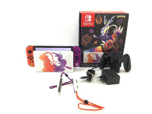 nintendo switch oled pokemon scarlet & violet edition
