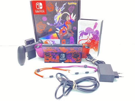 nintendo switch oled pokemon scarlet & violet edition