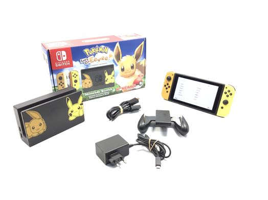 nintendo switch pokemon lets go pikachu eevee edition